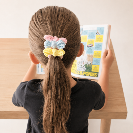 Super Soft Bow Hair Ties (Set of 3)